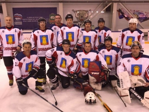 Представляем участников НХЛ Тамбовской области дивизиона "40+": ХК "Бондари"