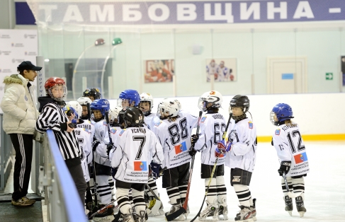 В Тамбовской области более 8 тысяч человек занимаются хоккеем