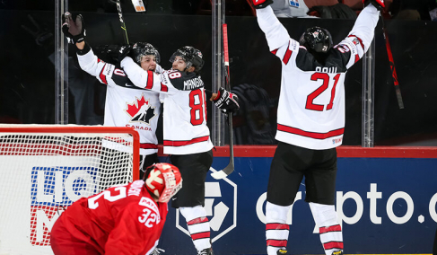Россия уступила Канаде в четвертьфинале ЧМ по хоккею 